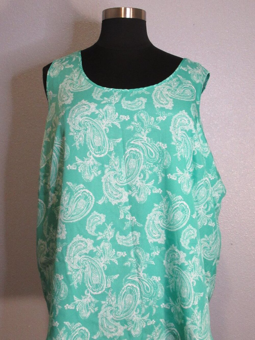 Paisley Print Tank Top
